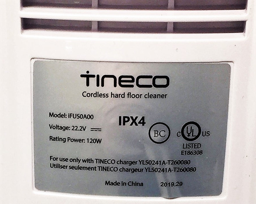 Tineco iFloor IPX4 Cordless Hard Floor Cleaner Missing Charger IFUS0A00 USED