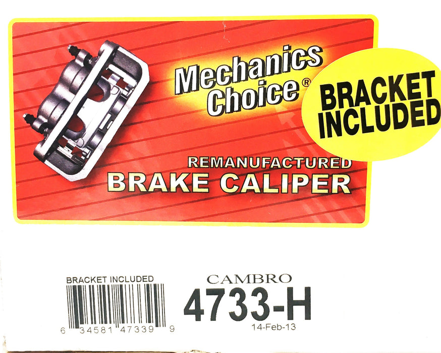 Mechanic's Choice Cambro Brake Caliper 4733-H REMANUFACTURED