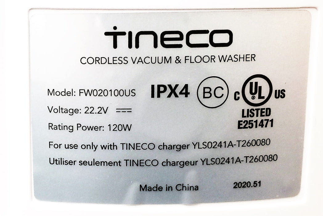 Tineco iFloor Cordless Vacuum And Floor Cleaner FW020100US Grade A USE