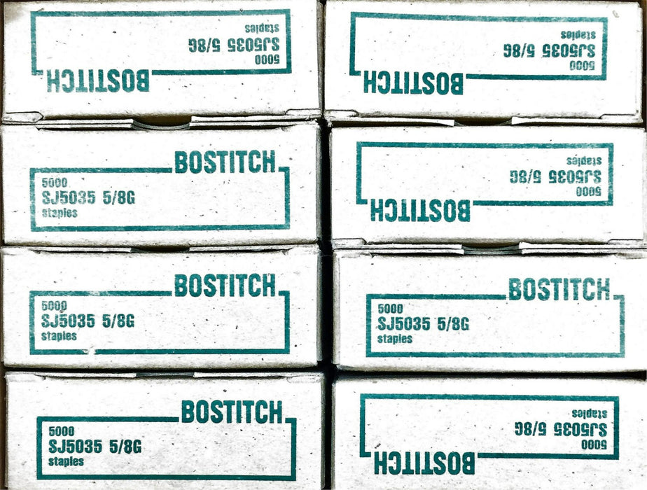 Bostitch Staples SJ5035 5/8G (5315-51) [Lot of 8] NOS