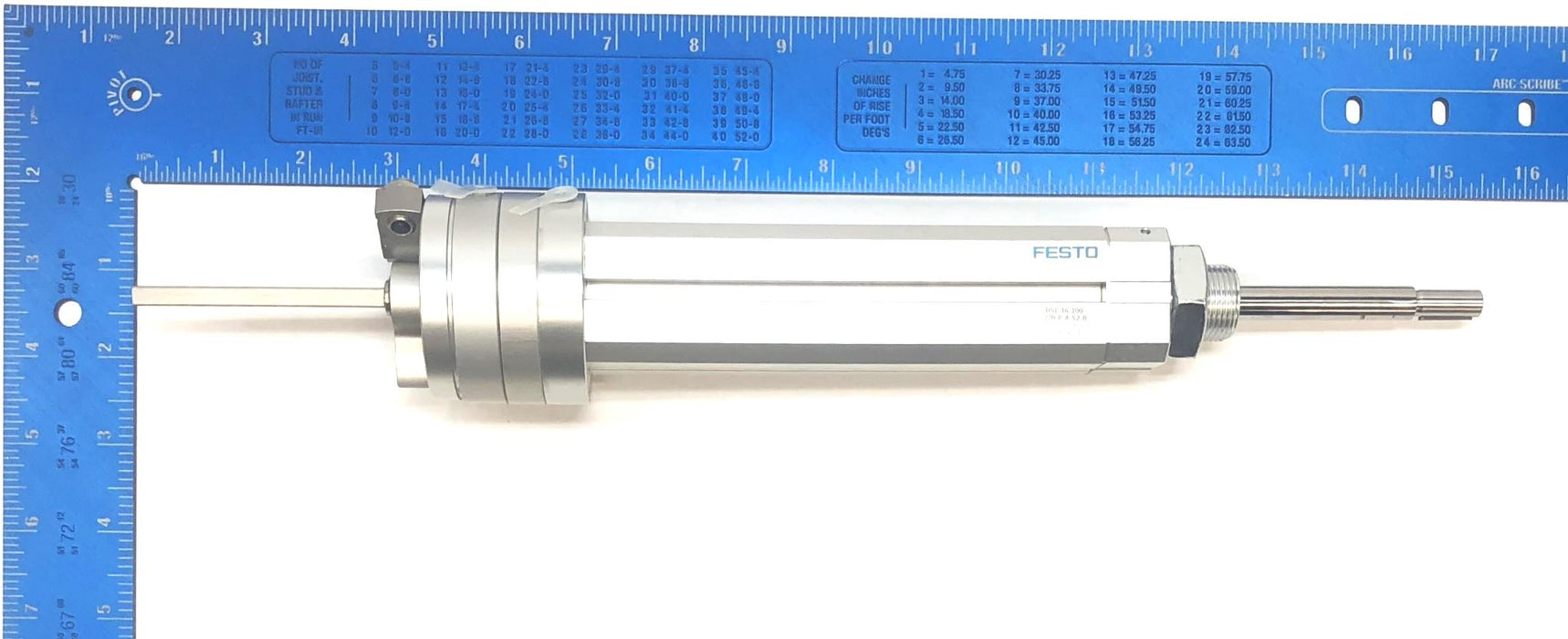 Festo 8 Bar / 120 PSI Pmax Pneumatic Cylinder DSL-16-100-270-P-A-S2-B NOS