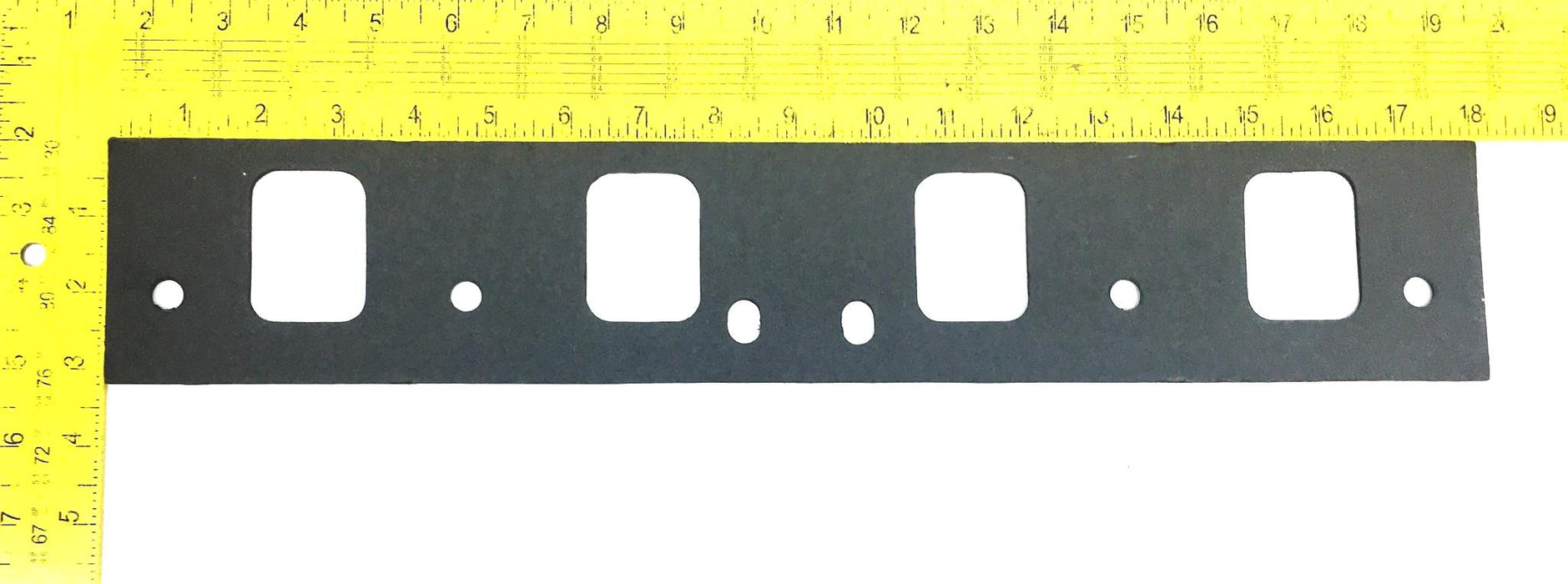 Unbranded Manifold Gasket 18-1/8 Inch OAL [Lot of 3] NOS