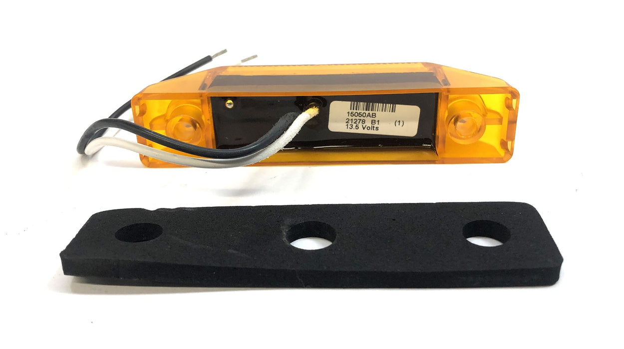 Dialight 13.5 Volt LED Amber Side Marker Light 15050AB [Lot of 2] NOS