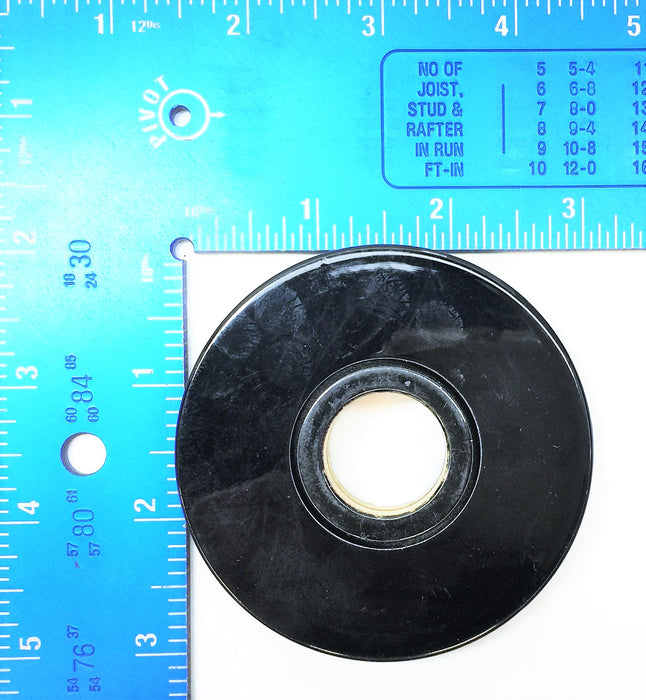 UNBRANDED 3" Black Pulley w/ .75" Bore and .25" Groove 2706600013 [Lot of 2] NOS