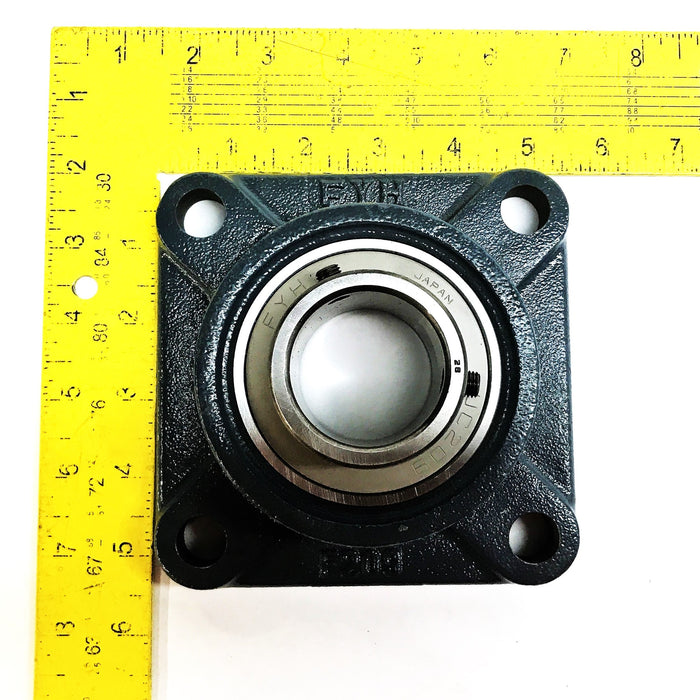 FYH 4-Bolt Square Flange Mount Bearing UCF209-28J NOS