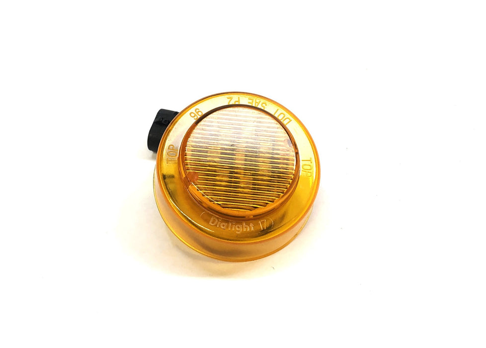 Dialight 2.5" Round 13.5 Volt LED Amber Marker Light 17001AB [Lot of 2] NOS