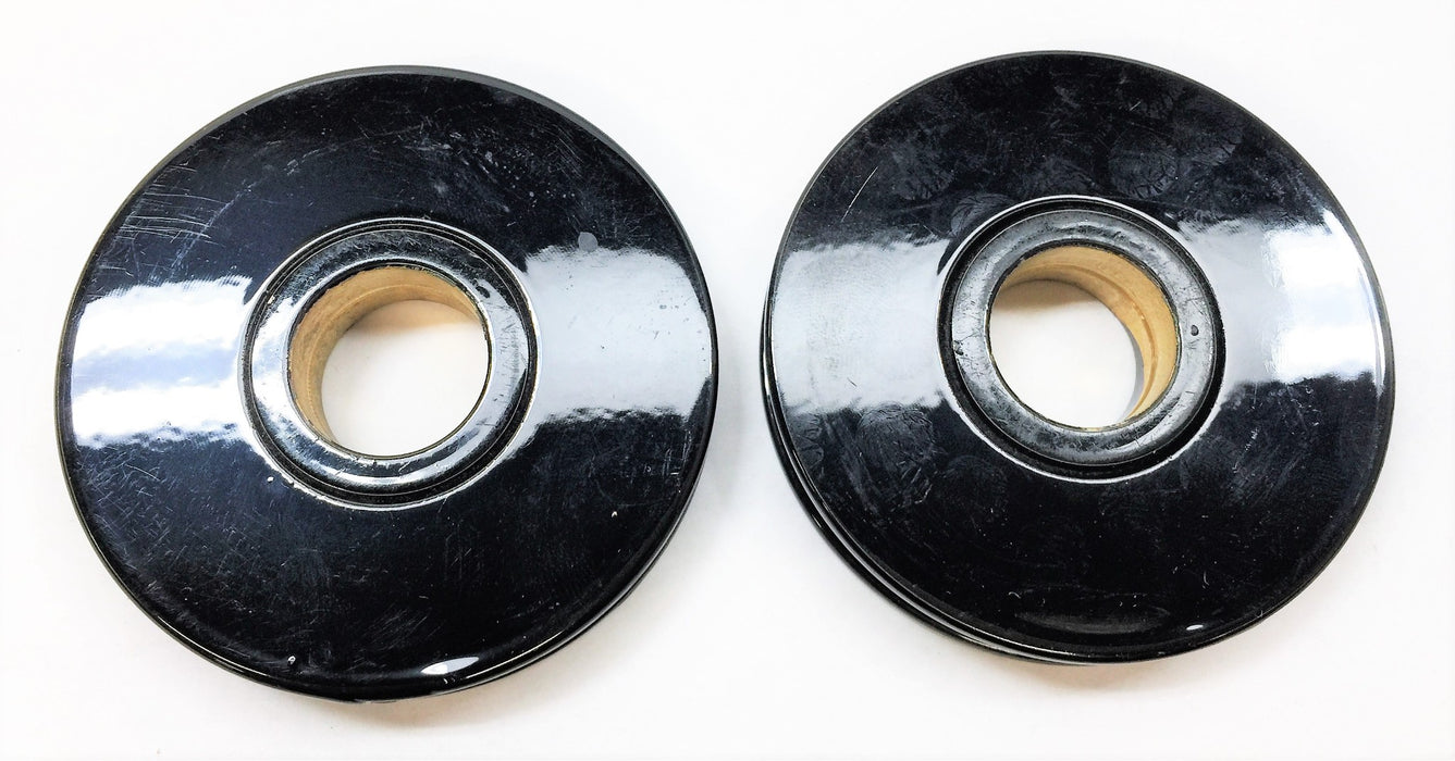 UNBRANDED 3" Black Pulley w/ .75" Bore and .25" Groove 2706600013 [Lot of 2] NOS