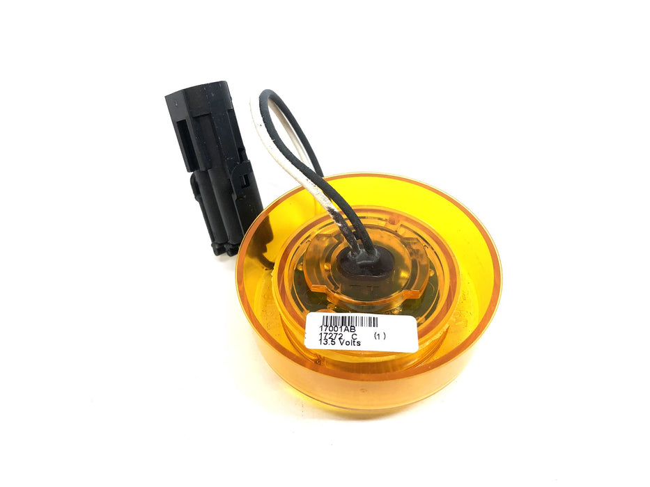 Dialight 2.5" Round 13.5 Volt LED Amber Marker Light 17001AB [Lot of 2] NOS