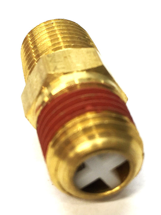 Unbranded 1/4" Brass Ball Check Valve M2525-1WA (6D914) [Lot of 7] NOS