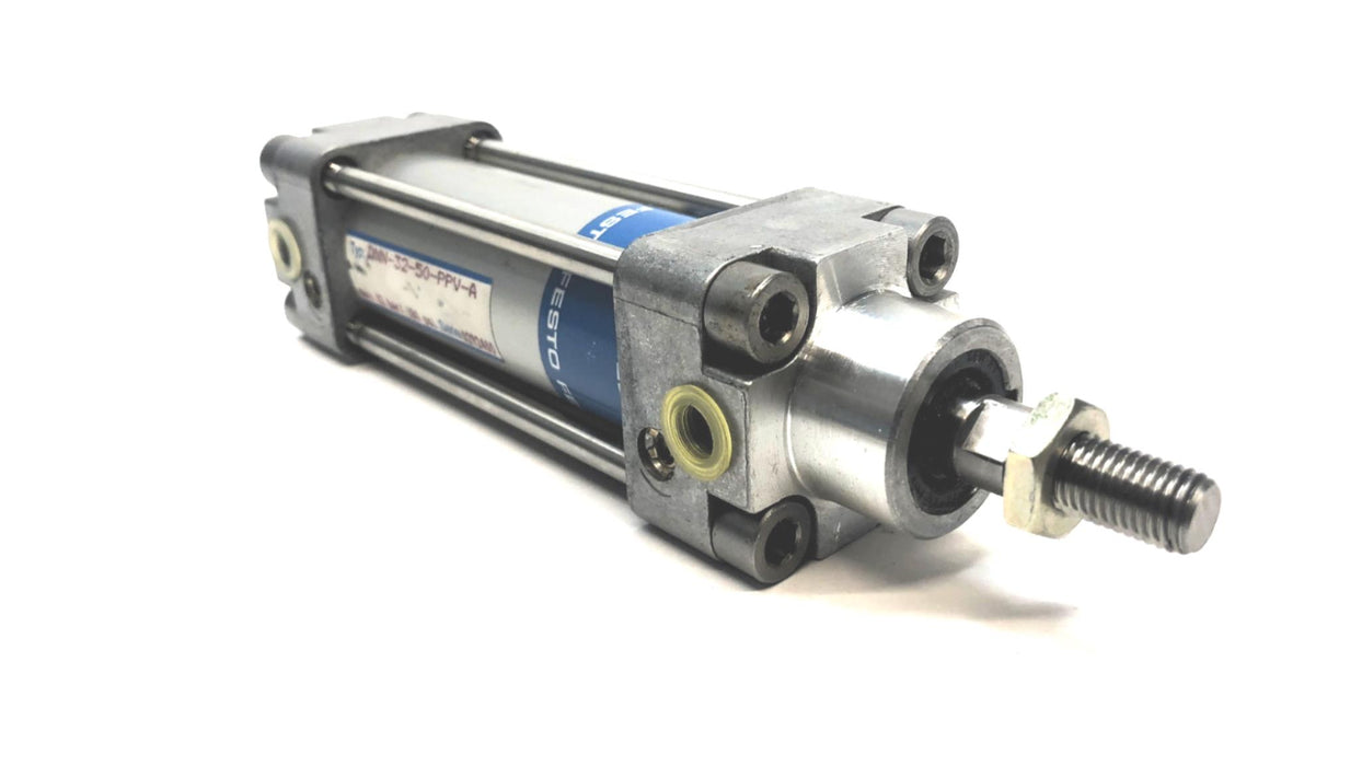 Festo 12 Bar / 180 PSI Pmax Pneumatic Cylinder DNN-32-50-PPV-A NOS