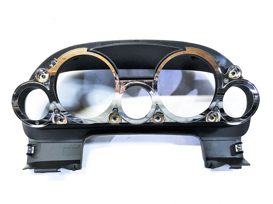 GM Black Speedometer Instrument Cluster Dash Bezel 25854747 NOS