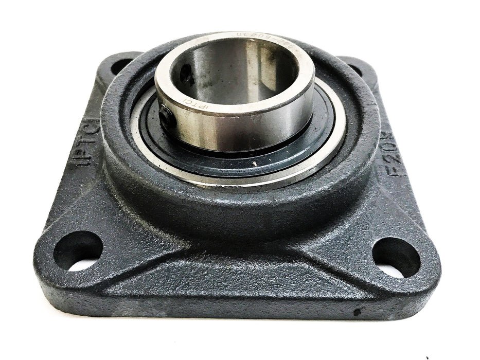 PTC 4-Bolt Square Flange Mount Bearing UC209-28G NOS