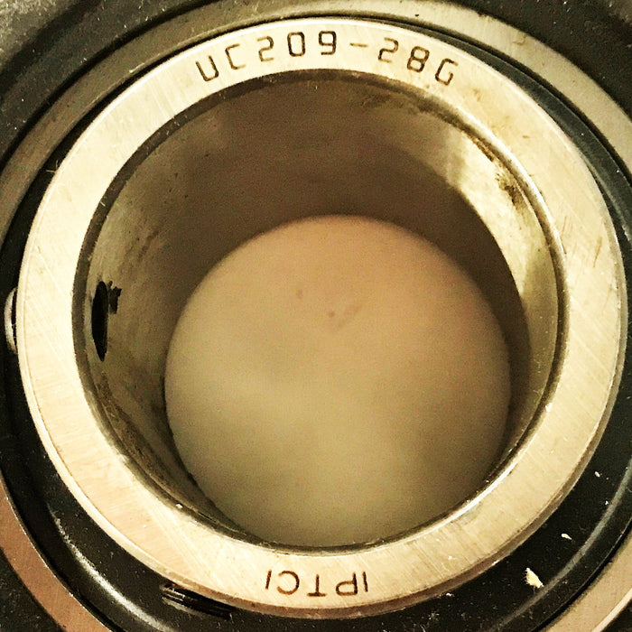 PTC 4-Bolt Square Flange Mount Bearing UC209-28G NOS