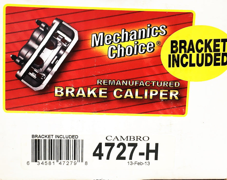 Mechanic's Choice Cambro Brake Caliper 4727-H REMANUFACTURED