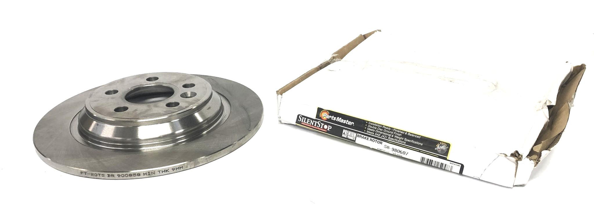 Silent Stop Parts Master Rear Brake Disc Rotor SB-980607 NOS
