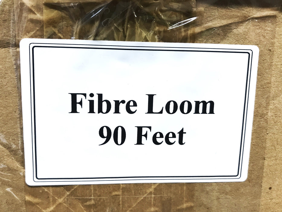 Fibre Loom 5/8" Hose, Black, 90 Foot Roll 769807 NOS