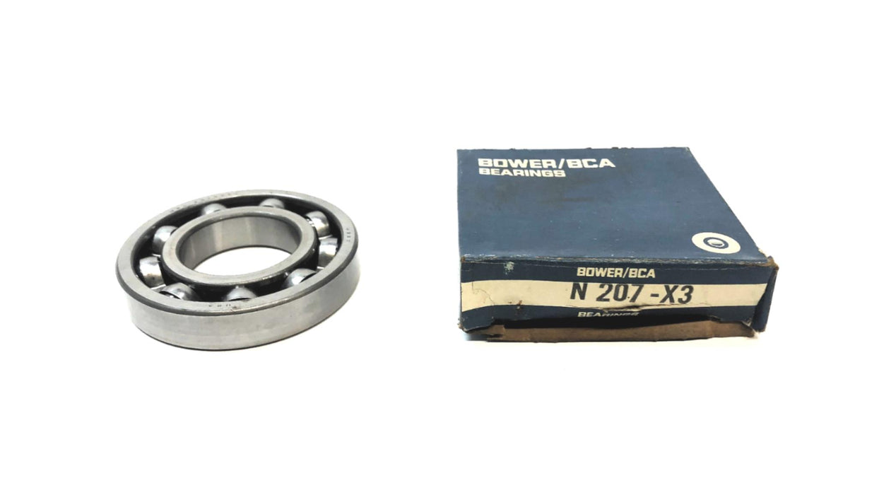 Bower/BCA Ball Bearing N207-X3 NOS