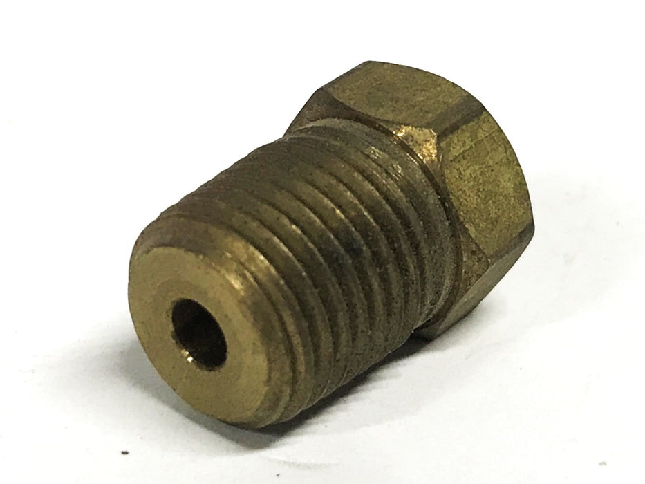 Unbranded 1/4 inch Brass Bleeder Valve [Lot of 6] NOS