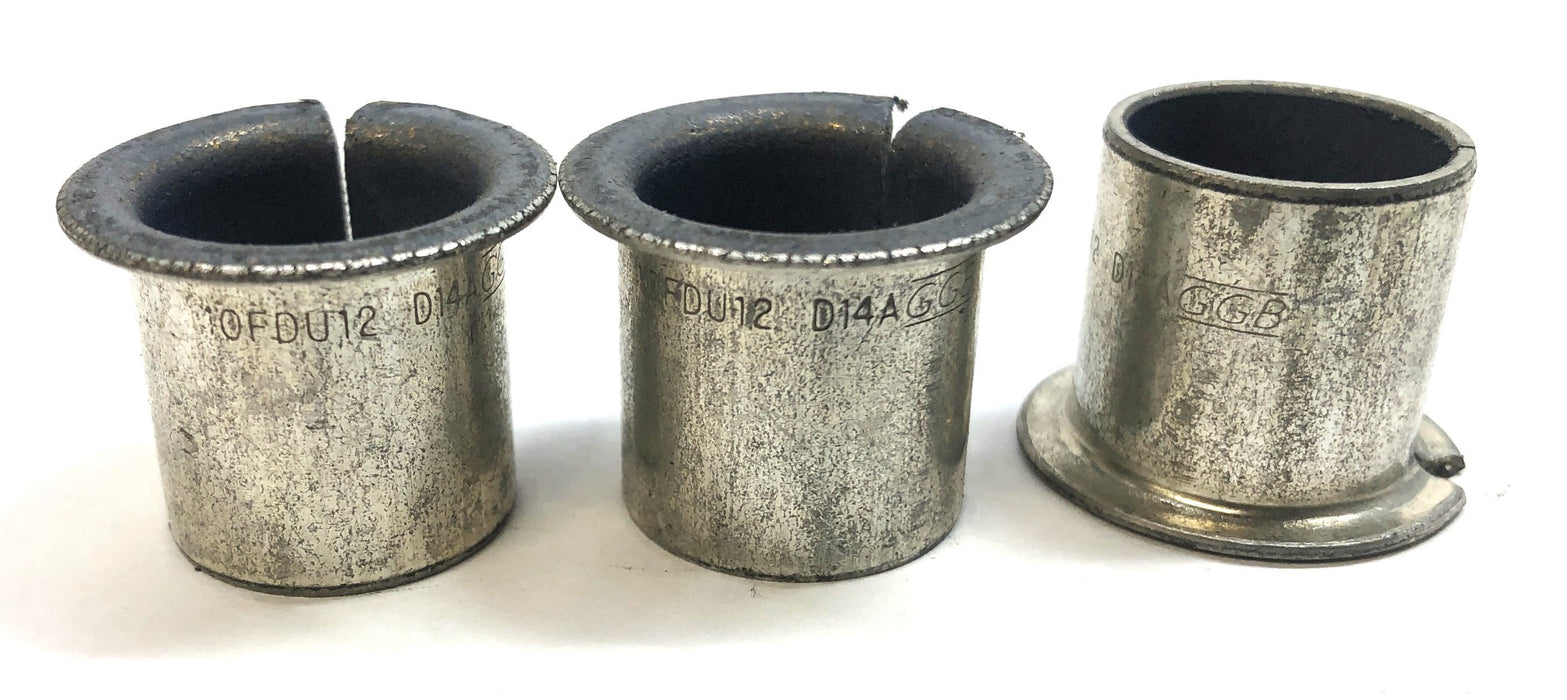 GGB Steel Split Flanged Bushing 10FDU12 [Lot of 3] NOS