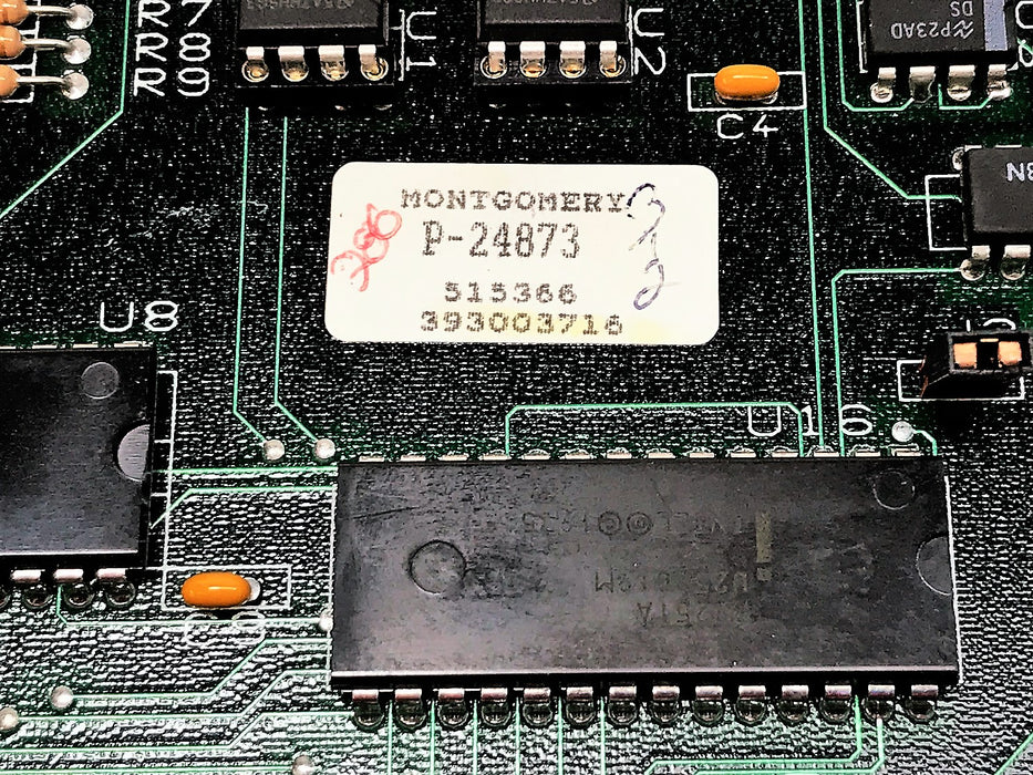 Montgomery Megatech MIPROM II 80286 Circuit Board P-24873 USED