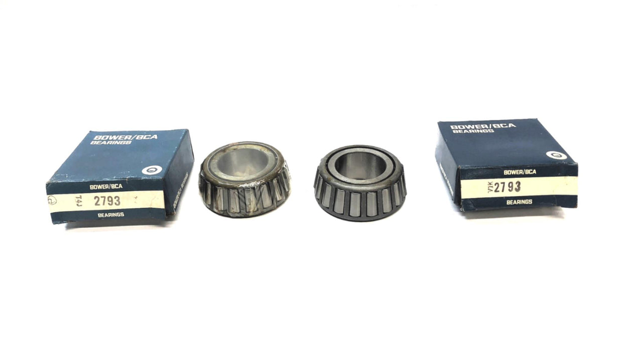 Bower/BCA NTN Tapered Roller Bearing Cone 2793 (4T-2793) [Lot of 2] NOS