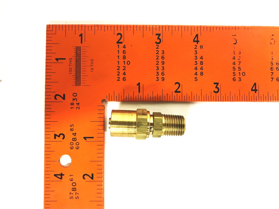 Dixon Brass Hose Fitting 1/4 inch Male x 1/2 Female DX1834084K [Lot of 13] NOS
