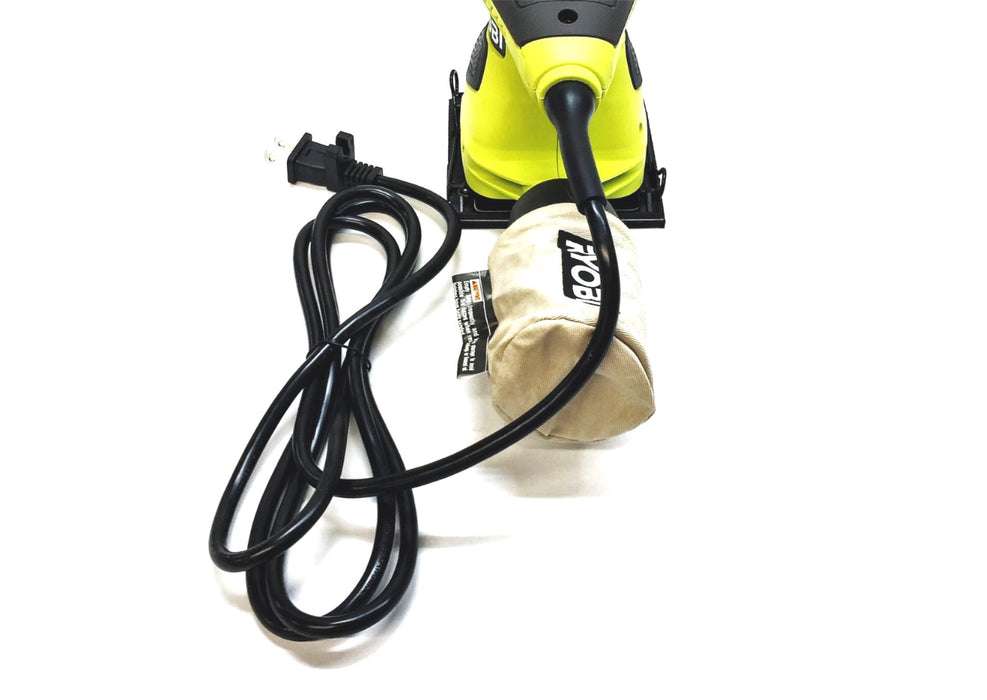 Ryobi 120v 60Hz 2.0A 1/4 Sheet Finish Sander Kit S652DGK (S65DG) NOS