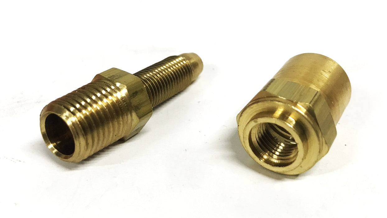Dixon Brass Hose Fitting 1/4 inch Male x 1/2 Female DX1834084K [Lot of 13] NOS