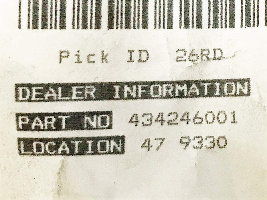 International/Navistar Trim W/P Corner SS/VG/IS/RS R 434246001 NOS