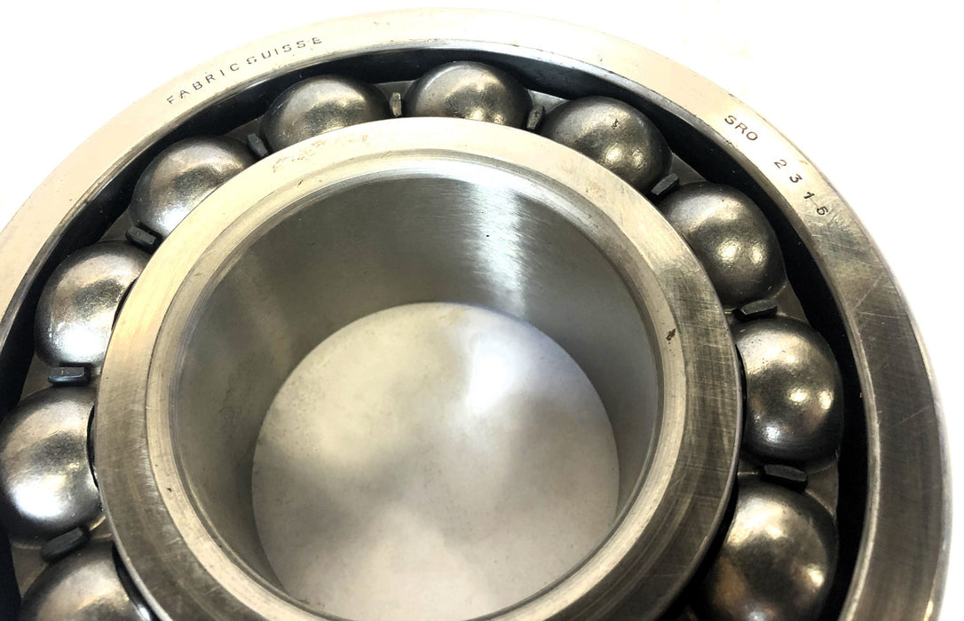 Fabric Self Aligning Double Row Ball Bearing 2315 NOS