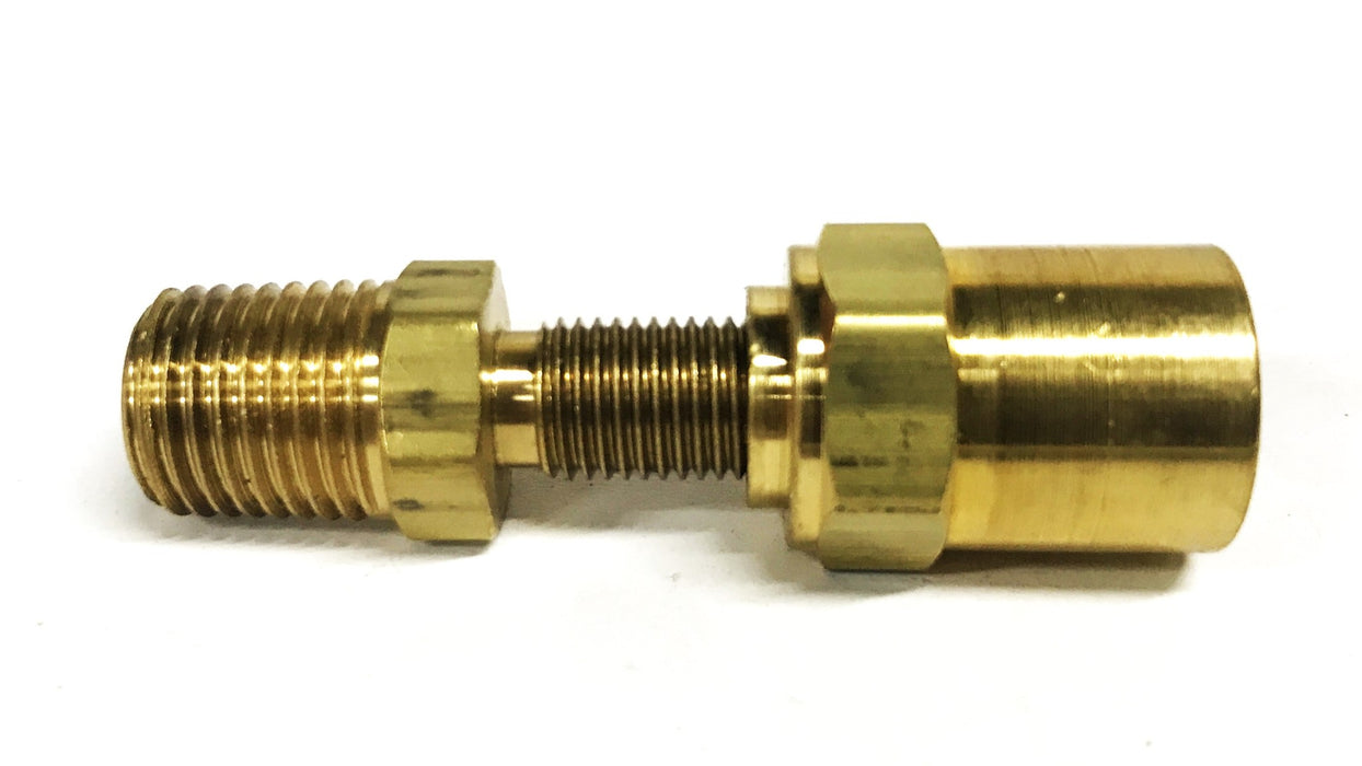 Dixon Brass Hose Fitting 1/4 inch Male x 1/2 Female DX1834084K [Lot of 13] NOS
