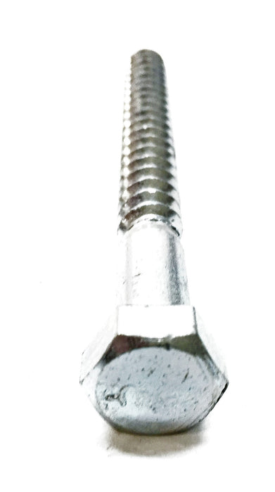 Unbranded 3/8 x 4" Plated Hex Head Lag Bolt 5315-370 (100pcs) NOS