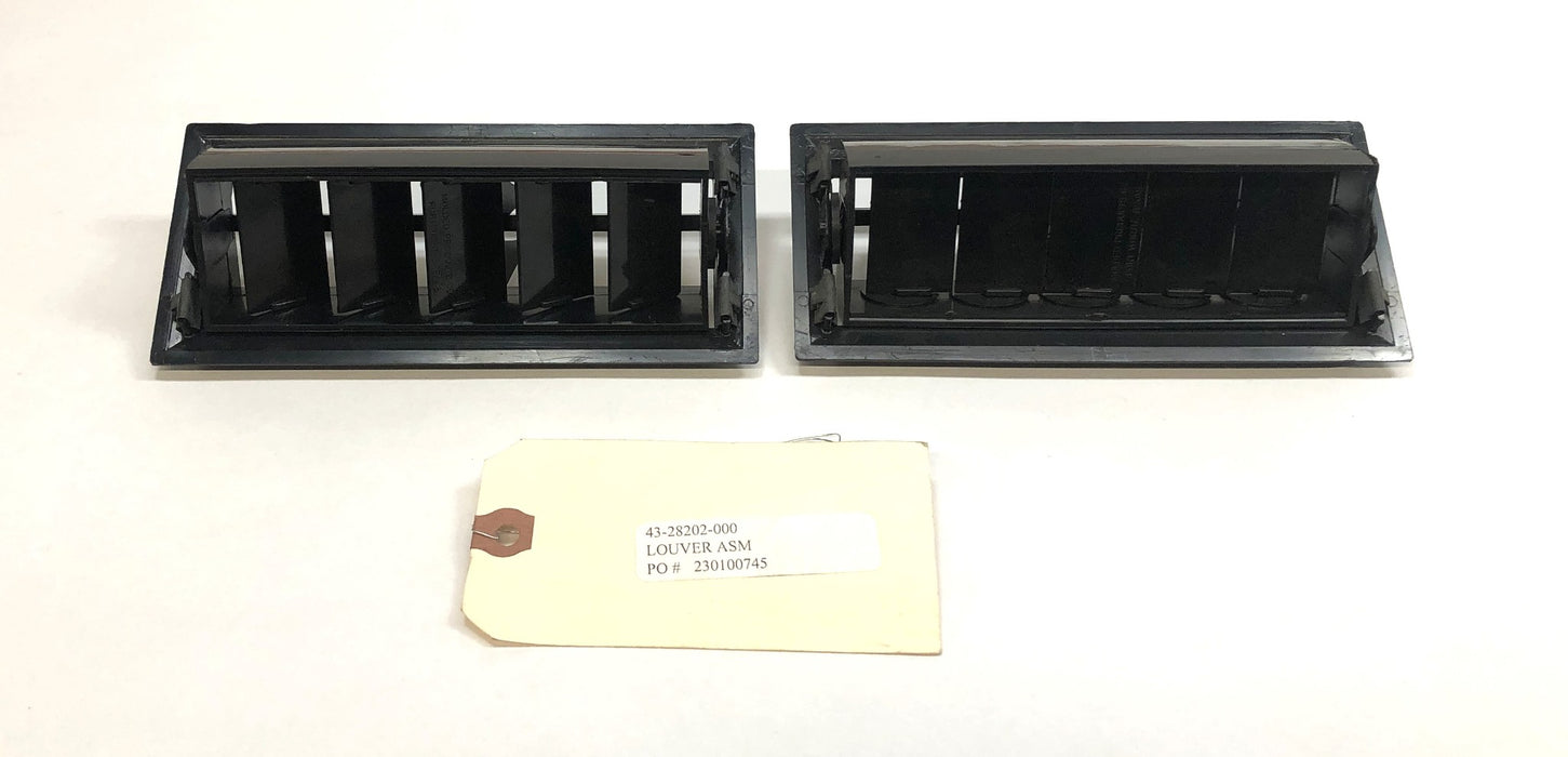 Molded Products Universal Driver Heat AC Vent Louver 43-28202-000 [Lot of 2] NOS