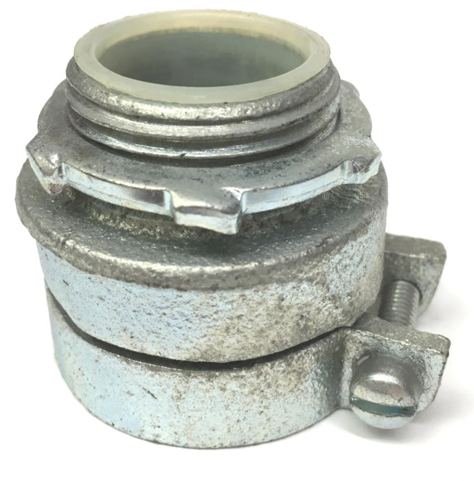 Bridgeport Insulated Flexible Conduit Connector, Flex 1 in. Squeeze Connector