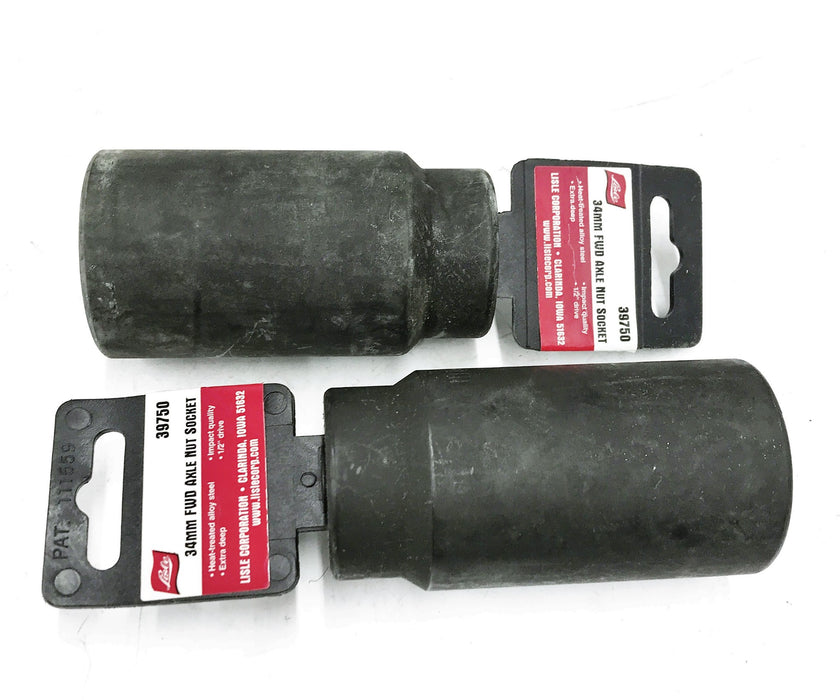 Lisle 34mm Axle Nut Socket 39750 [Lot of 2] NOS