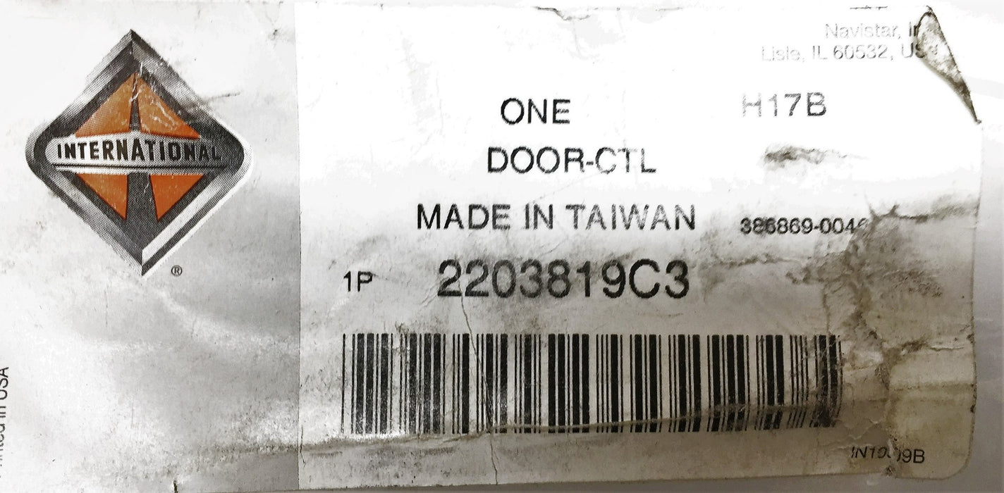 International/Navistar Door-CTL OEM 2203819C3 NOS