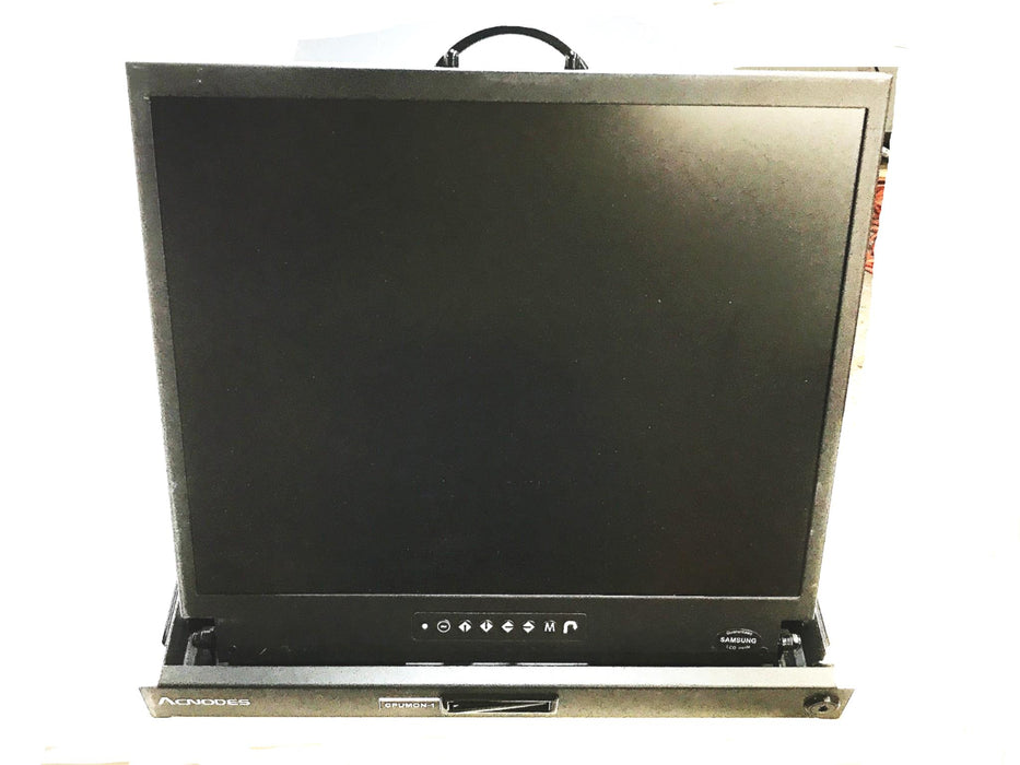 Acnodes 19" Slide-Out Rackmount Monitor (with Lock) RP1195-DVI USED