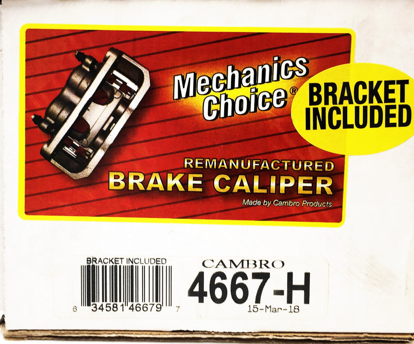 Mechanic's Choice Cambro Brake Caliper 4667-H REMANUFACTURED