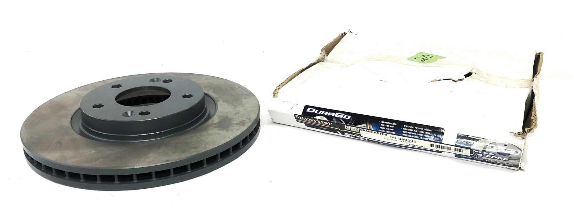 Silent Stop DuraGo Front Brake Disc Rotor SB-980595 NOS