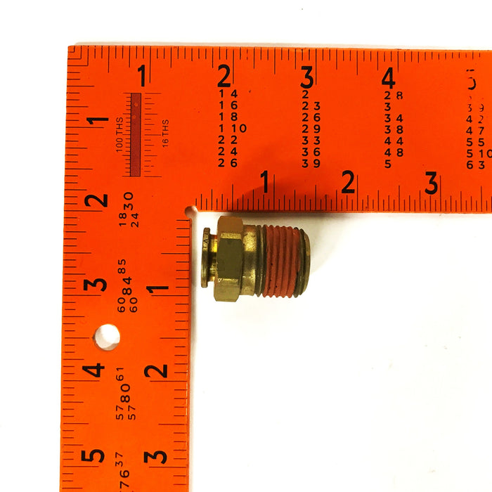 Alcon 1/2 inch Brass Quick Connect Fitting [Lot of 7] NOS
