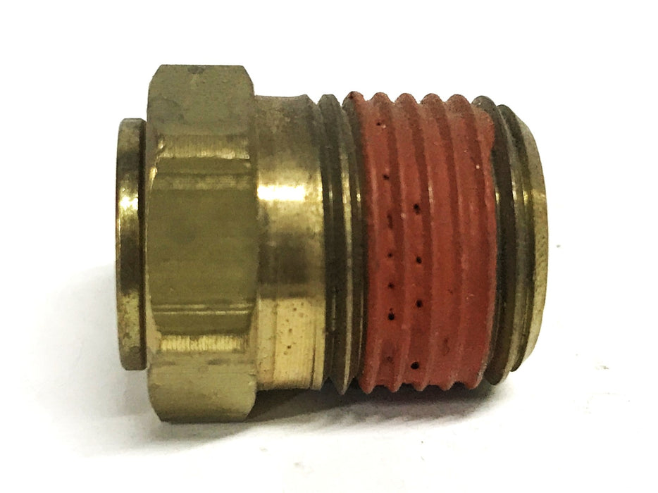 Alcon 1/2 inch Brass Quick Connect Fitting [Lot of 7] NOS