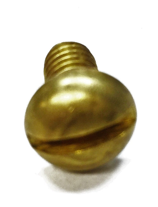 American Fasteners 1/4 X 1/2" Brass Slotted Machine Screw 717936 (50pcs) NOS
