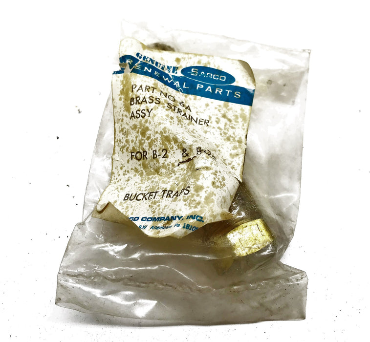Sarco Brass Strainer 6A NOS