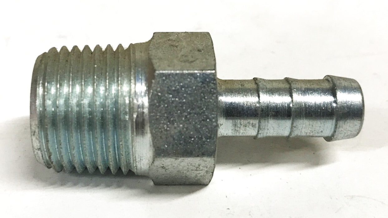 Unbranded 1/4 inch Barb x 7/8 inch Hex Hose Fitting [Lot of 15] NOS