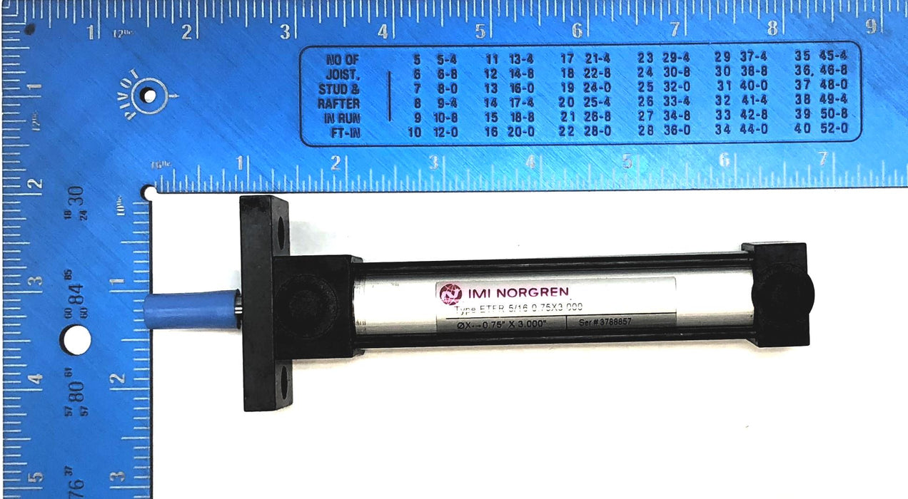 IMI Norgren Pneumatic Cylinder ETFR-5/16-0.75X3.000 NOS