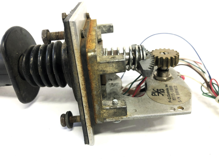 P-Q Controls Untested Used Joystick Controller M115-1669 PARTS ONLY