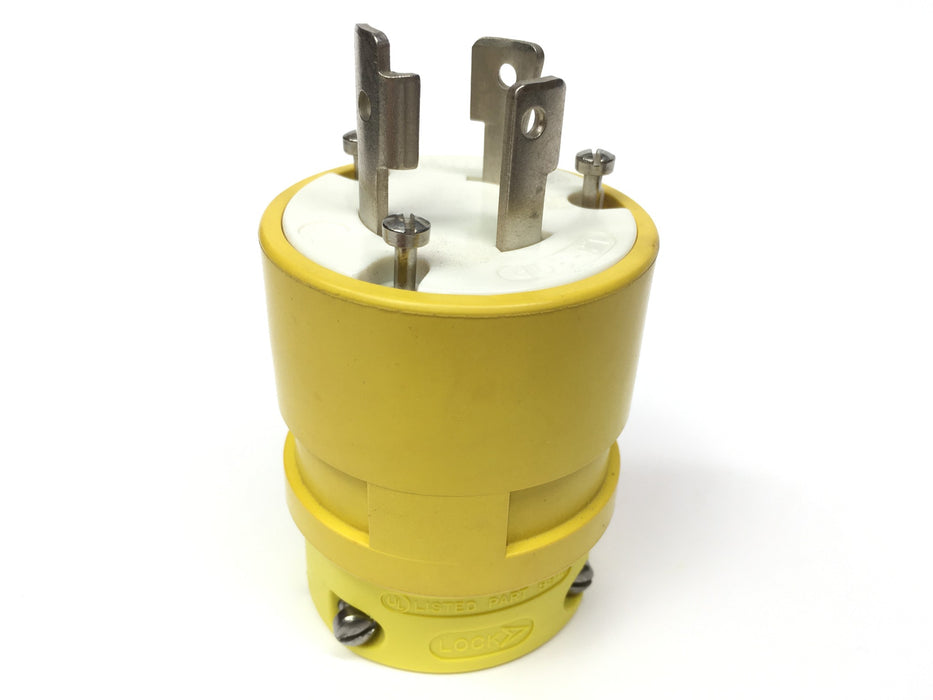 DANIEL WOODHEAD SUPER SAFEWAY 30A 125V NEMA L5-30P PLUG NOS