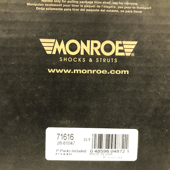 Monroe Suspension Strut Assembly 71616 NOS