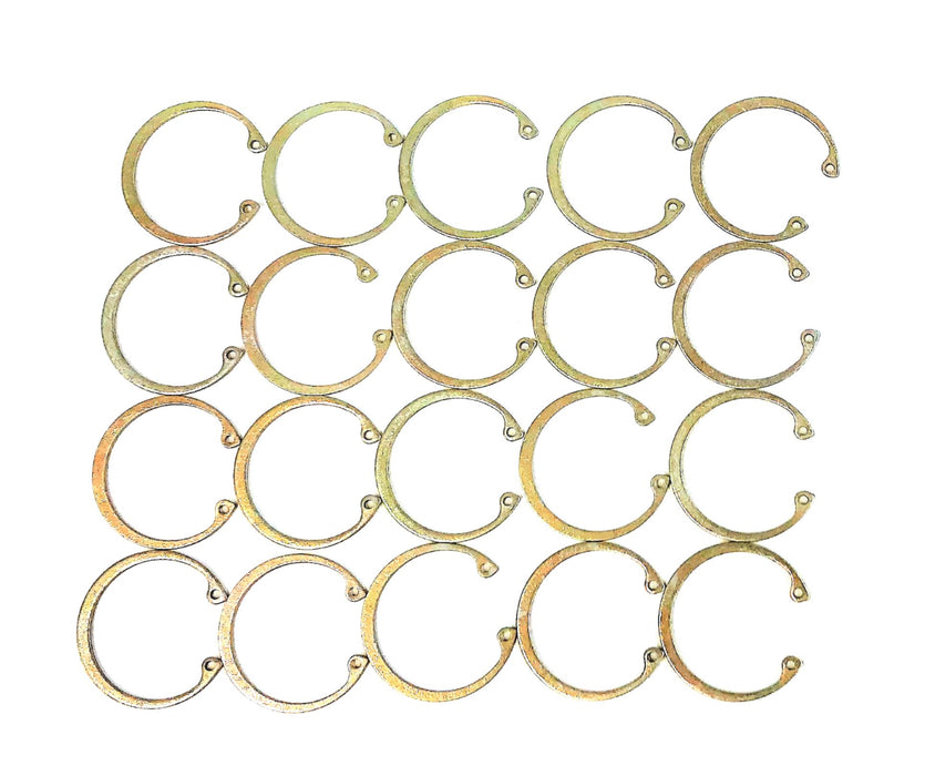 MCMASTER-CARR ROTOR CLIP RETAING RINGS 1-3/8" ID HO-137STZD [LOT OF 20] NOS