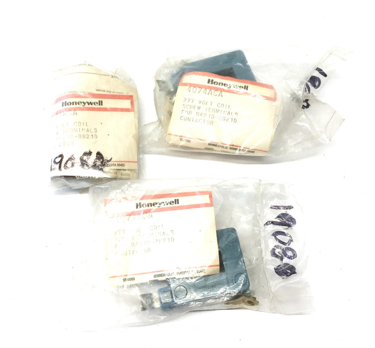 Honeywell 277V Coil 4074ACA [Lot of 3] NOS